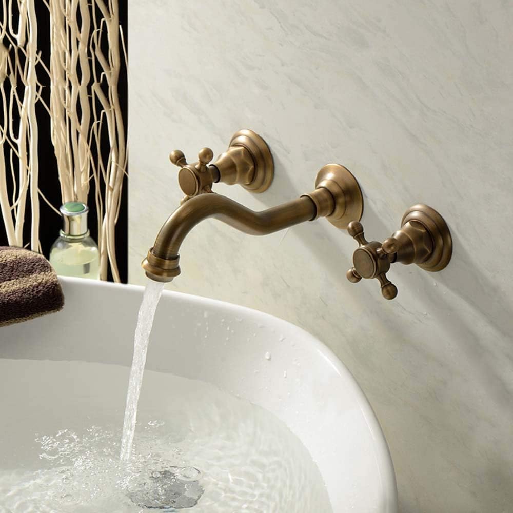 zZZ Touch On Faucets Brass Split Double The Basin Taps Into