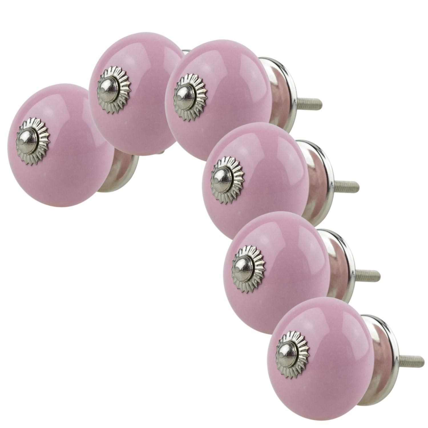 Kommode Tür Schublade Möbelknopf Möbelknauf Möbelgriff 6er Set 019GN