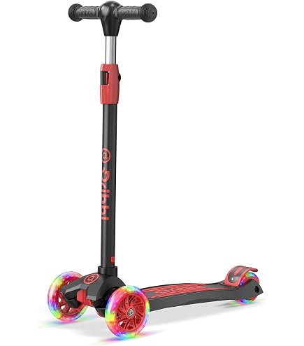 Scooter Plegable 3 con Ruedas y Luc LED Seguro para Niños Altura Ajustable Spray de Humo Patinet para Niños - China Scooter para niños y Scooter para niños Kick precio