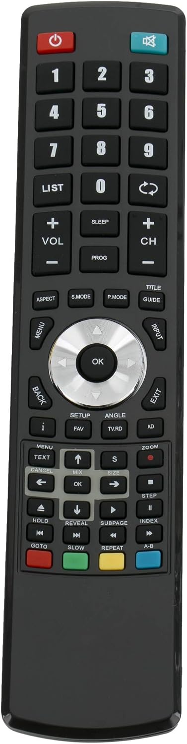 VINABTY KT1457 Remote for Logik RC16 RC-16 L24FE13 L26FE12I L26DVDB21 L22FED13 L24FED13 L22FED12 L24FED12 L22FE12 L24FE12 L19HE12 L26HE12 L32HE17 L46FE22 L32HE12 L39FE12 L19DIGB11 L19LDVB11 L19LDVP11