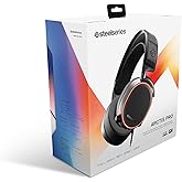 SteelSeries Arctis Pro High Fidelity Gaming Headset - Hi-Res Speaker Drivers - DTS Headphone: X v2.0 Surround for PC, Black