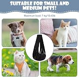 Adiwo Puppy Carrier Bag Reversible Hands-Free Dog Sling Small Medium Pets view 6