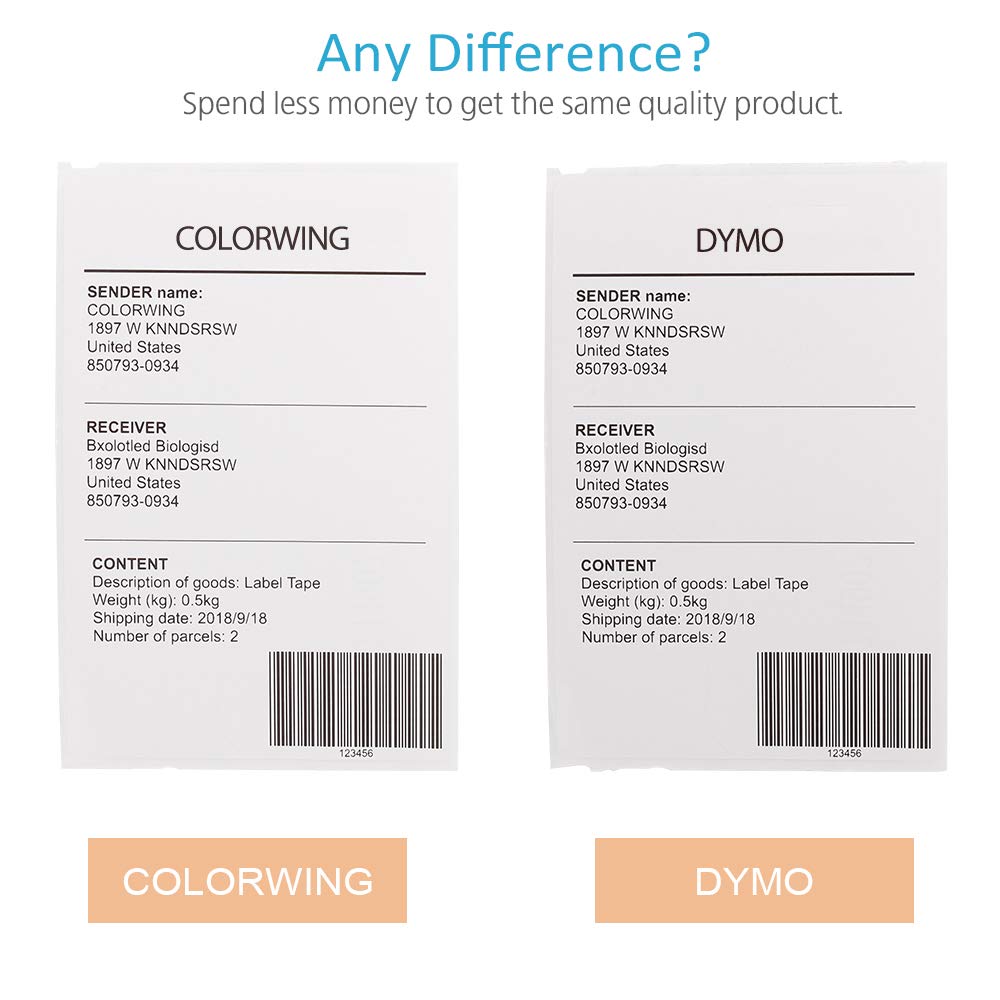 Compatible DYMO 1744907 Labels 4 x 6 Inches for DYMO LabelWriter 4XL Label Printers White Extra ...