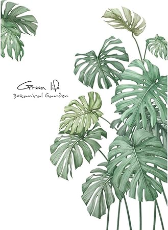 Toogoo 1 Pc Bricolage Tropical Plage Feuille De Palmier Plantes
