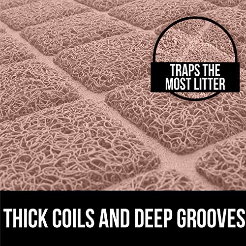 Gorilla Grip Original Premium Durable Multiple Cat Litter Mat, 47x35