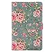 Sunmns Flower Wallet PU Leather Photo Album Compatible with Fujifilm Instax Mini 12 11 9 8 90 26 7s Instant Camera Film, Polaroid Snap Zip Z2300 PIC-300 Film (Retro Floral)