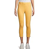 Time and Tru Sunstreak Heather Fitted Capri Jegging - X-Small