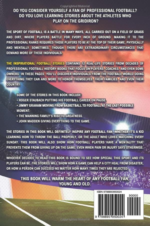 Inspirational Football Stories for Young Readers 12 Unbelievable True