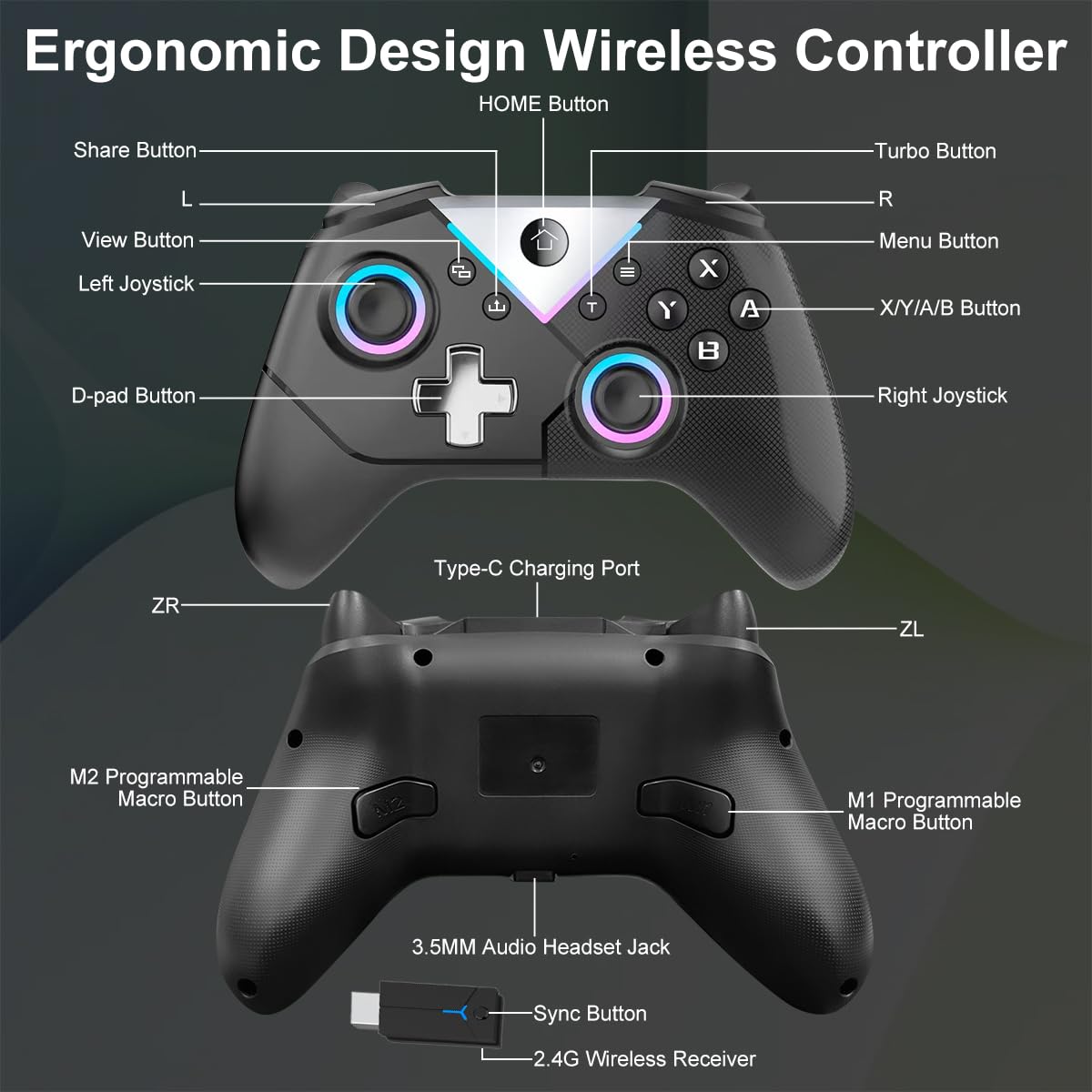 HaeBorl Wireless Controller