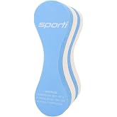 Sporti Junior Swim Training Pull Buoy Leg Float, Swim Lesson Equipments | 8.75 x 3 x 4.5 In, Kids Swim Training Aid, Closed-cell EVA Foam, Stroke Drill Float, Lap Lesson Tool, Swimming Accessories
