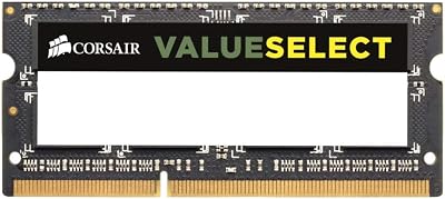 Corsair 8GB DDR3 1600MHz SODIMM Laptop Memory C11 Black