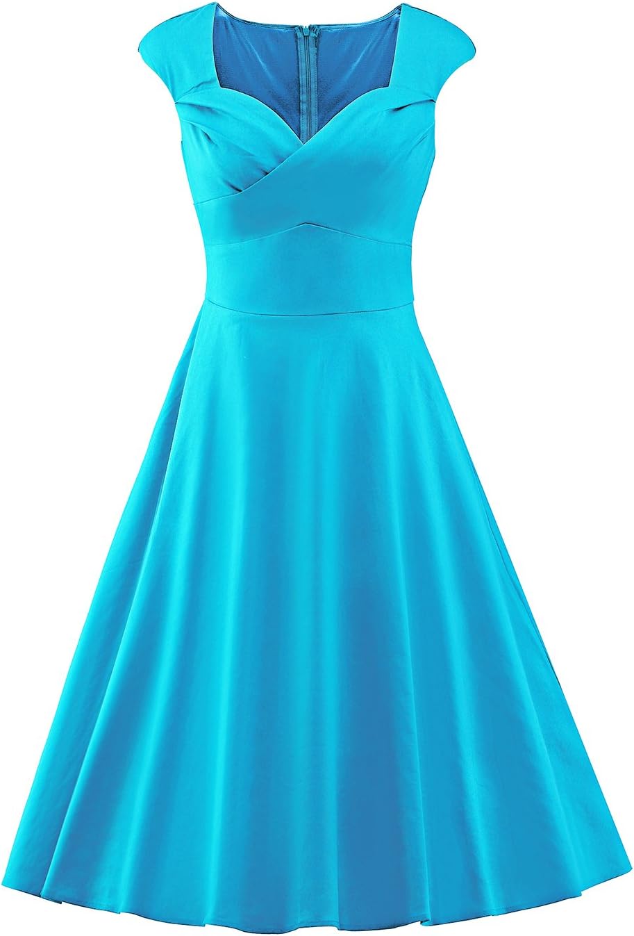 iLover Women 1950 Art Vintage Rockabilly Swing Party Dress