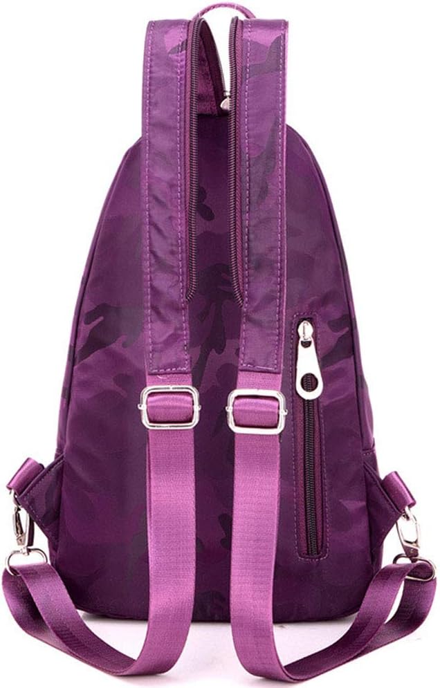 LroHan Shoulder Backpacks Womens Crossbody Sling Chest Bags Travel Gym Bag Casual Daypacks, Navy - Image 5