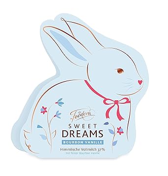 Feodora Täfelchen Hasen-Formpackung Vollmilch Bourbon Vanille 75g