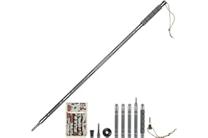 KEYPOWER Hiking Pole Detachable Lightweight for Hiking Stick Walking Pole for Man Women