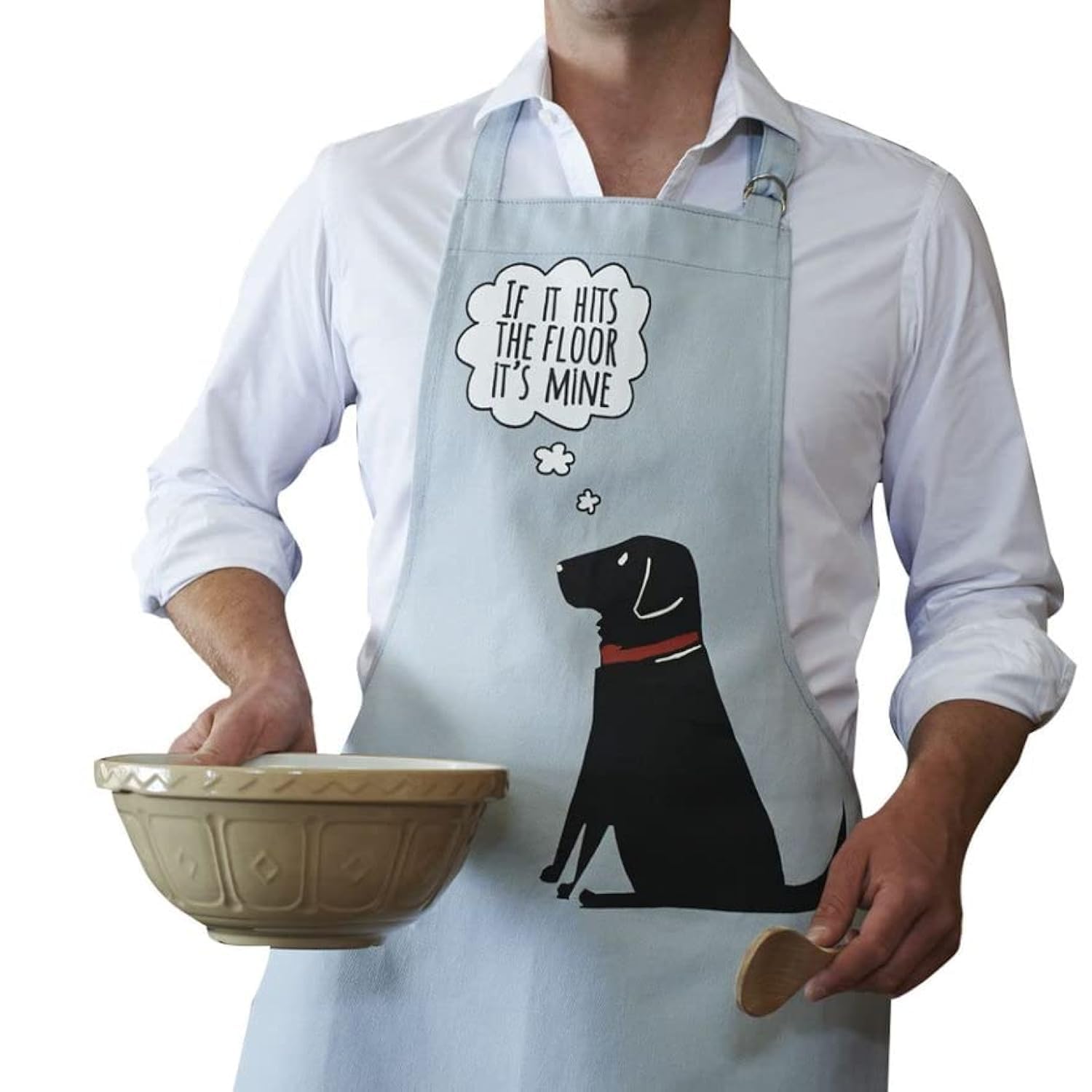 Sweet William Chocolate Labrador apron