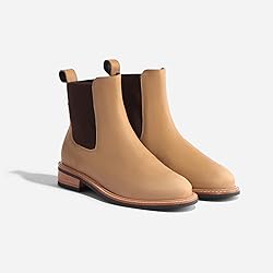 Nisolo Carmen Chelsea Boot 2.0, Almond, 10, Boots