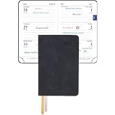 POPRUN Small Pocket Calendar 2027 for Purse, Mini Pocket Weekly Planner | Mini Size 3" x 4.5", 12 Months Pocket Planner (JAN 2027-DEC 2027) Weekly and Monthly Overview, Soft Cover - Black