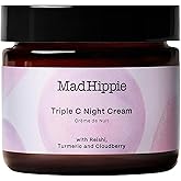Mad Hippie Triple C Night Cream, Face Moisturizer, 2.1 Oz | Facial Moisturizer with 3 Forms of Vitamin C, 19 Actives | Anti-Aging &amp; Wrinkle Care for Nourishing &amp; Hydrating Dry Skin
