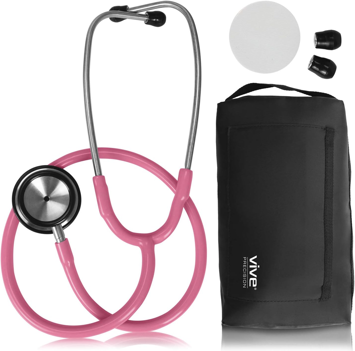 Vive Precision Dualhead Stethoscope Dual Head Diaphragm Bell for