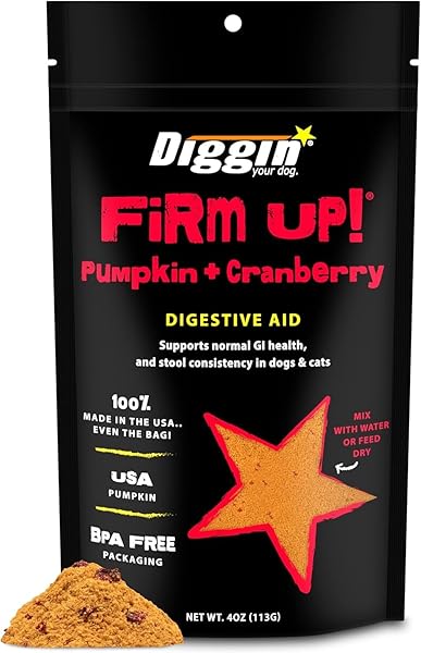 DIGGIN’ YOUR DOG FIRM UP! SUPER SUPPLEMENT –...