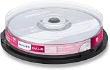 Philips DVD-R 4.7GB 120 Min 16x Blank Disc Media 10 Pack view 1