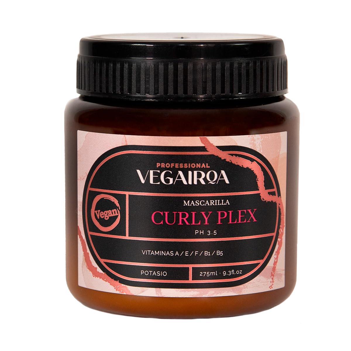 VEGAIROA. Curly Plex Curly Curly Defined Curl Mask No Grid, Deep Moisturising for Curly or Wavy Hair Parabens Free 300ml