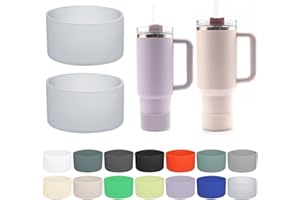 SXhyf Protective Silicone Boot for Stanley Quencher H2.0 40 30 20 oz Tumbler with Handle & Iceflow 20 30oz, Anti-Slip/Scratch/Noise Protector Sleeve Cover Boot for Stanley Cup Accessories BPA Free