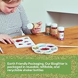 Rainbow Eco Play Craft Bioglitter 20g Silver Biodegradable Glitter view 6