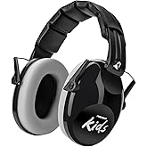 PROHEAR 032 2.0 Noise Cancelling Headphones for Kids - 25dB Noise Reduction - Adjustable Sensory Ear Protection Muffs for Concert, Fireworks, Monster Truck Shows, School - Black