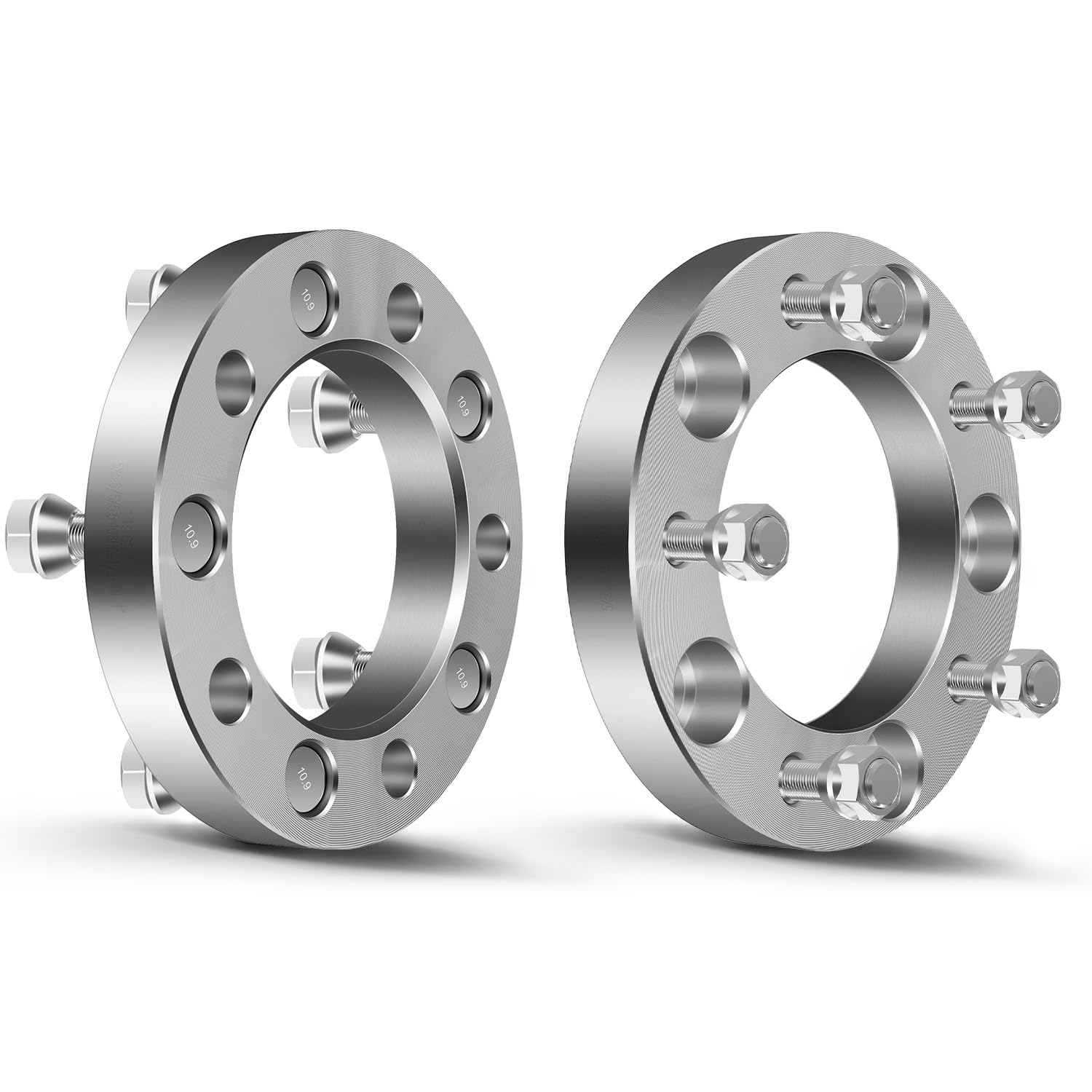 Photo 1 of OCPTY 5x5.5 Wheel Spacers 5 Lug 1 inch Real Forged Spacers with 1/2" ThreadSize 108mm Hub Bore fits 1990-1993 for D150 2PCS