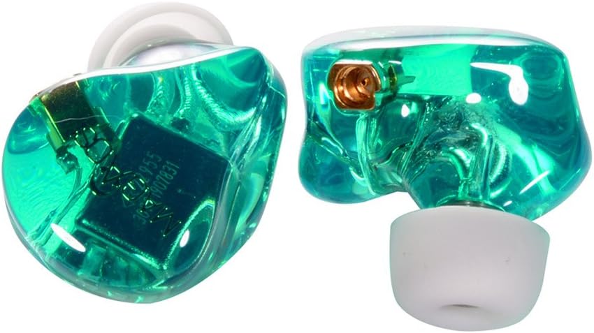 MAGAOSI Upgraded Version K5 5 BA Detachable Earphone High Fidelity Ear Canal Stereo Headphones (Green)