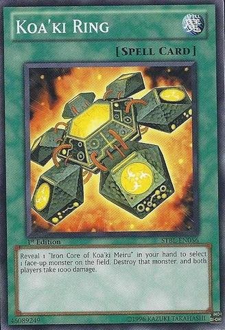 Yu-Gi-Oh! - Koa'ki Ring (STBL-EN056) - Starstrike Blast - 1st Edition - Common