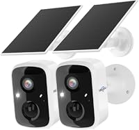 Hiseeu Solar Security Camera Wireless 2K