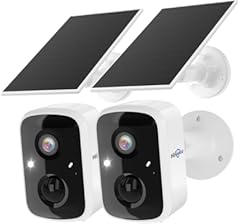 Hiseeu Solar Security Camera Wireless 2K