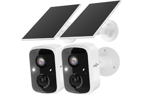 Hiseeu Solar Security Camera Wireless 2K 1