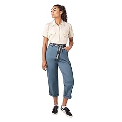 Dickies Women's Relaxed Fit Cropped Cargo