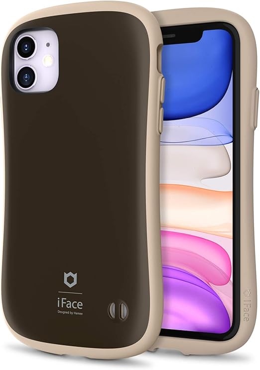 Amazon Com Iface First Class Cafe Series Designed For Iphone 11 Cute Hybrid Hard Shell Bumper Shockproof Phone Case Coffee
