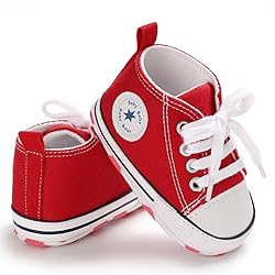 KKIIDDSS Unisex Baby Girls Boys Canvas High-top