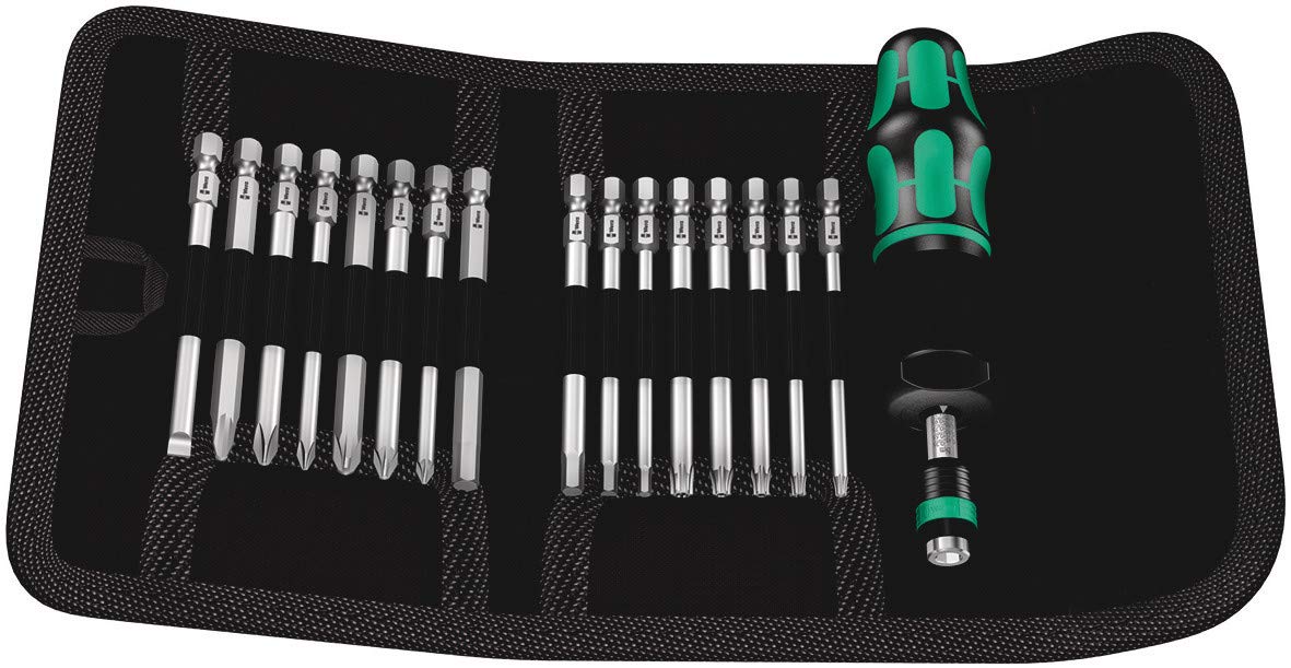 Kraftform Kompakt 60 Torque Screwdriver Set, 17 Piece 1.2-3.0Nm