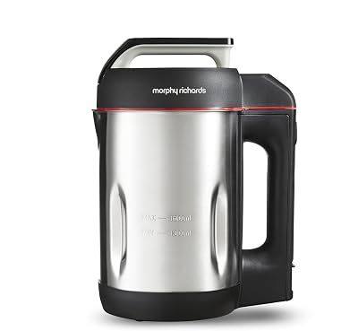 Morphy Richards 1.6L Sauté & Soup Maker, 4 Settings, LED Control Panel