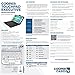 Sony Xperia Z4 Tablet keyboard case, COOPER TOUCHPAD EXECUTIVE 2-in-1 Wireless Bluetooth Keyboard Mouse Leather Travel Cases Cover Holder Folio Portfolio + Stand LTE WiFi (Black)