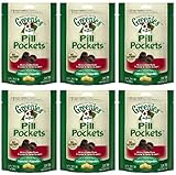 Greenies Hickory Smoke Dog Pill Pockets for Capsules 2.9Lbs (6 x7.9oz)