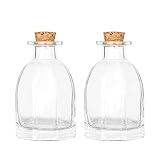 Magic Season Decorative Glass Bottles with Cork
