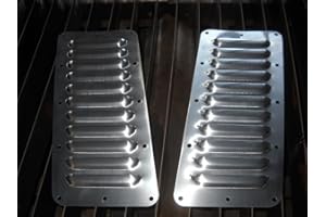 RodLouvers Pair of Angled Aluminum 5” 11 Louver Hood Panels Jeep YJ (Bolt-On) Kit