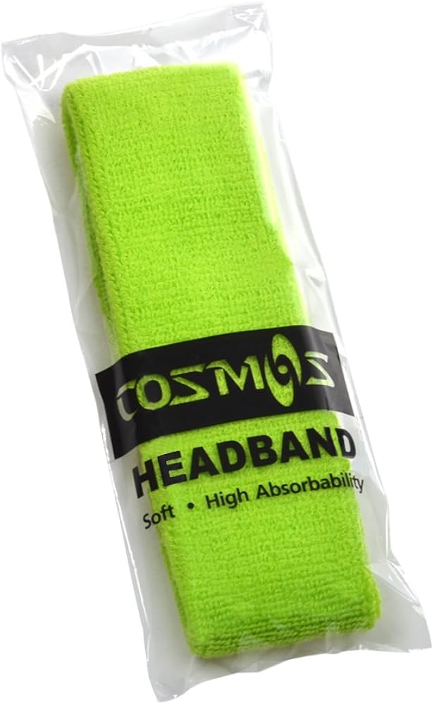 Cosmos Cotton Sports Basketball Headband/Sweatband Head Sweat Band/Brace (Pack of 7) : Clothing