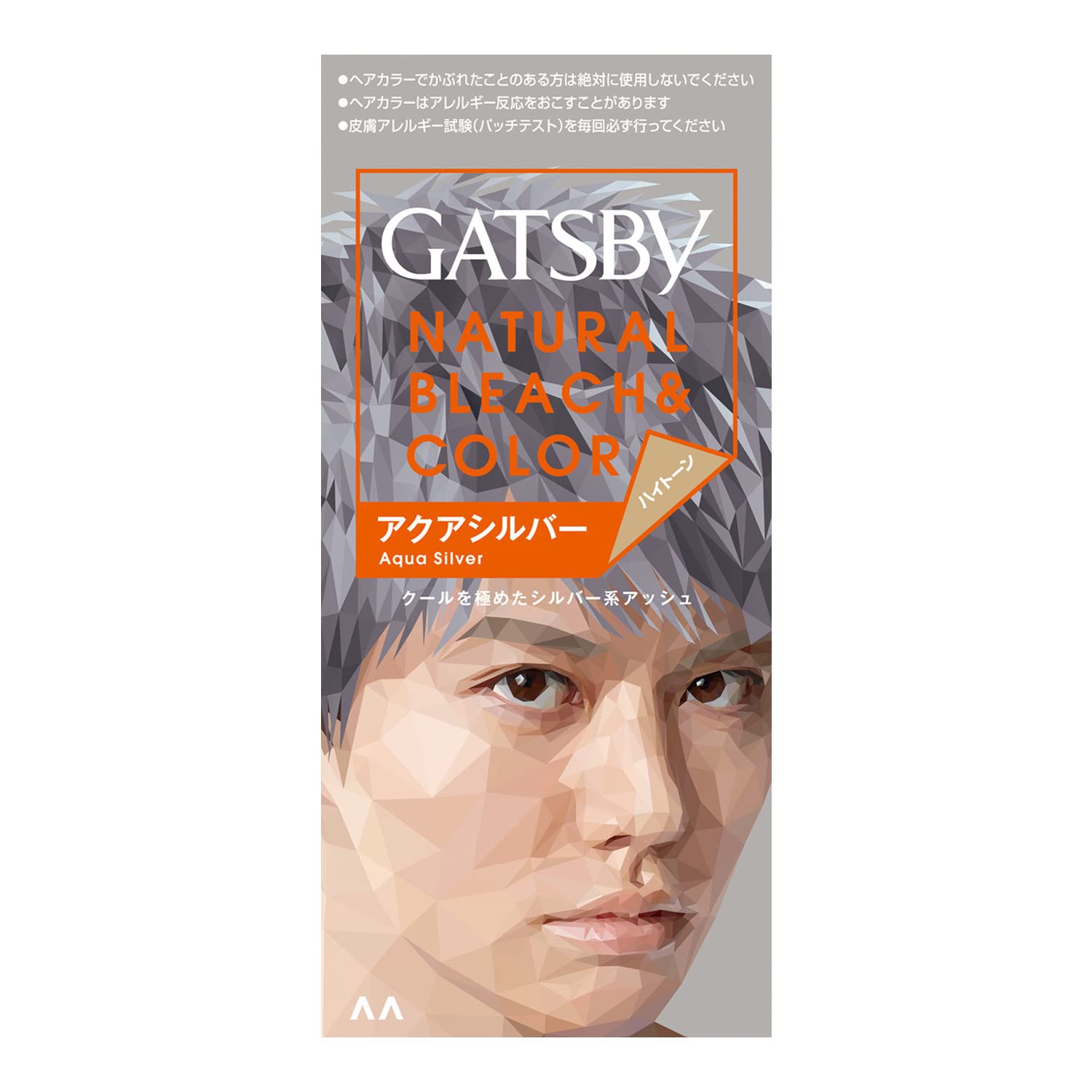Mandom Gatsby Natural Bleach Color Aqua Silver