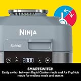 Ninja Speedi 10-in-1 Rapid Cooker Air Fryer 5.7L Sea Salt Grey ON400UK view 5
