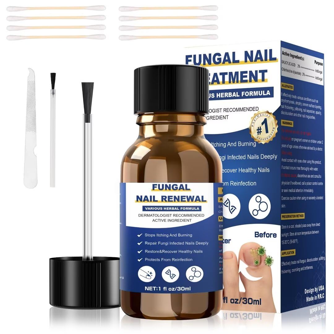 Toenail Fungus Treatment Extra Strength,Nail Fungus Treatment For Toenail,Athletes Foot Treatment,Ingrown Toenail Treatment,Toe Nail Fungus Treatments For Fungi Nail(1fl oz/30ml)