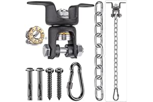BeneLabel Hanging Kits Hammock Chair Hardware, Heavy Duty Swing Hanger with Chain for Indoor Outdoor Playground Hanging Hammo